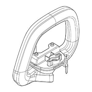 Makita 458400-2 Front Grip E, XHU07