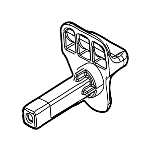 Makita 458406-0 Lock Off Lever L, XHU07