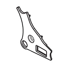 Makita 458751-3 Light Cover, XSH06