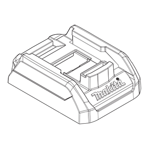 Makita 459737-0 Adapter Case