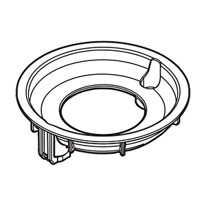 Makita 459749-3 Baffle Plate, XKH01