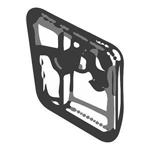 Makita 459790-6 Switch Cover, XBU04