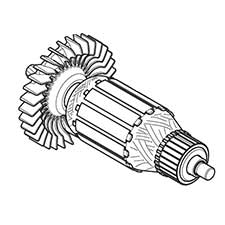 Makita 513856-7 Armature Ass