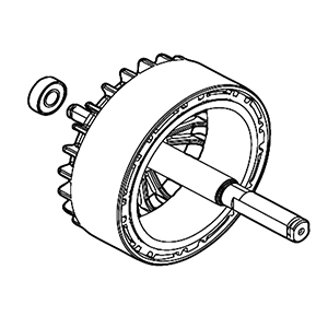 Makita 519576-1 Rotor Ass