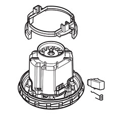 Makita 629338-0 Motor Ass