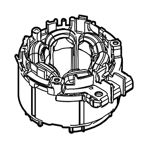 Makita 6293526 Stator, XHU07