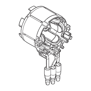 Makita 629A37-0 Stator, VP01