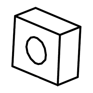 Makita GM00001687 Hex. Nut, ML104