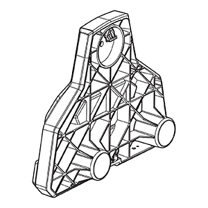 Makita GM00002162 Stand Left Ass