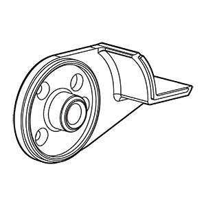 Makita GM00002327 Right Rotator Bracket