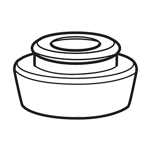 Makita HY00000841 Head Valve Bumper, AN924