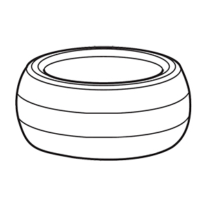 Makita HY00000854 Piston Bumper B, AN924