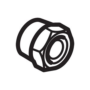 Makita HY00000858 Hex. Lock Nut M6, AN924