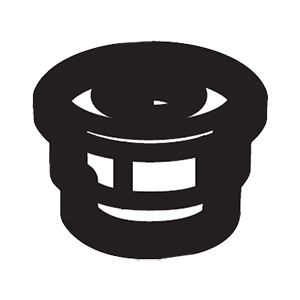 Makita HY00001090 Hex. Lock Nut W/flange M8, MAC210Q