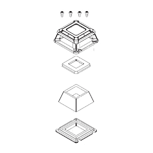 Makita LE00931036 Laser Protection Cage, SK700D