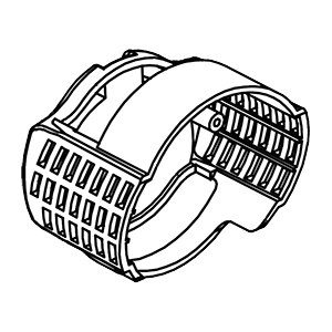 Makita PR00000018 Rear Housing, HG6031V