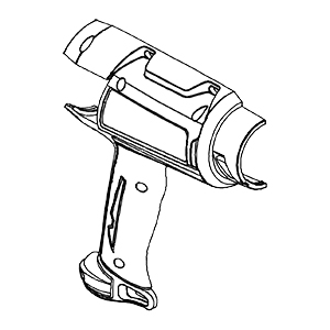 Makita PR00000023 Housing Right, HG6031V