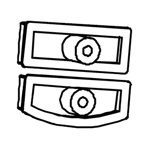 Makita PR00000069 Airflow Button, HG6530V