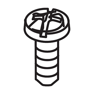 Makita QY00000011 Tapping Screw 3X21, DML810
