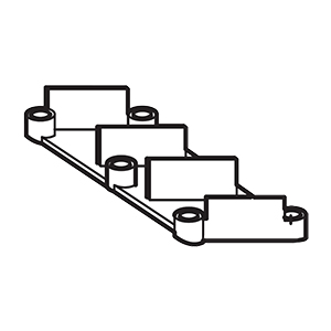 Makita QY00000049 Battery Terminal Fix Plate, DML810