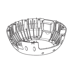 Makita QY00000060 Lower Housing, DML810