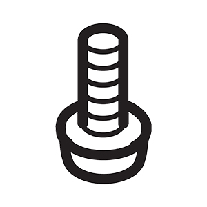Makita QY00000064 Pan Head Screw M5X20, DML810