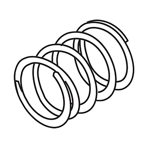 Makita SC04000320 Return Spring for Cutter Rod, XCS04