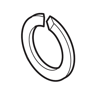 Makita SC06503640 Back Up Ring, XPP01