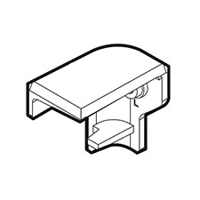 Makita SE00000532 Battery Bumper L, XRM07