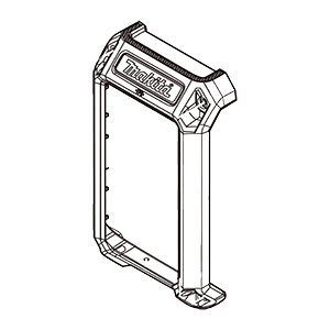 Makita SE00000702 Front Bumper (blk), XRM09B