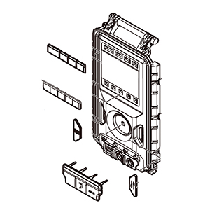 Makita SE00000769 Front Cabinet Ass