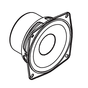 Makita SE00000875 Right Speaker Ass
