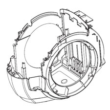 Makita SH00000005 Lower Body 2ND Ass