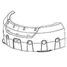 Makita SH00000169 Bumper, DRC200