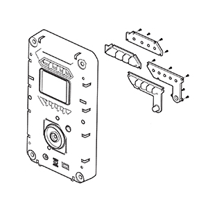 Makita TC00000162 Front Inner Cabinet Assy Inc. 15-20