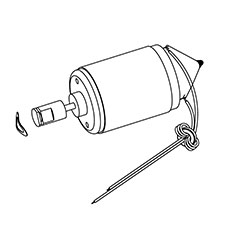 Makita TE00000041 Motor Ass