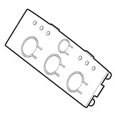 Makita TE00000067 Switch Panel, DCF300