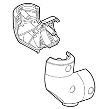 Makita TE00000079 Front Joint L, DCF300