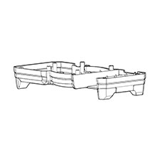 Makita TE00000392 Lower Cover of the Base, DCF203