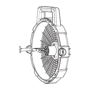 Makita TE00000447 Back Cover, CF001G