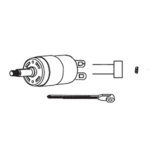 Makita TE00000528 Motor Assy Inc. 19,31,32