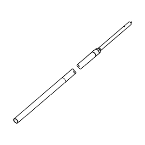 Makita TF3318145B Guide Pipe Assy (black)