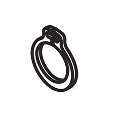 Makita TF480J1200 Snap Ring (S-12), EY2650H