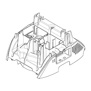 Makita W107418670 Air Guide, VC4210
