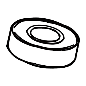 Makita XNR0000052 Ball Bearing 6001ZZ, KR400MP