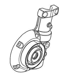 Makita XNR0000536 Worm Case A Cpl. KR401MP