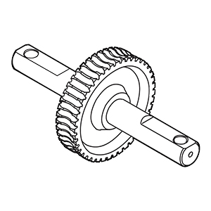 Makita XNR0000544 Wheel Cpl. SW400MP
