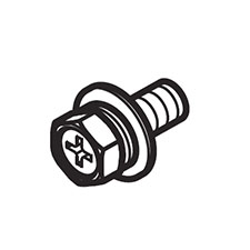 Makita XTM0000021 H.s.h Bolt M5X12SW, EY2650H