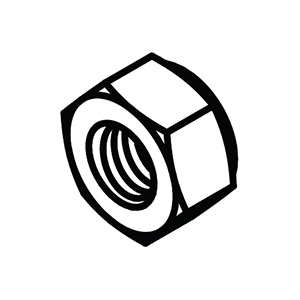 Milwaukee 05-55-0016 M6 Hex Nut