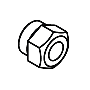 Milwaukee 05-55-0047 Hex Nut